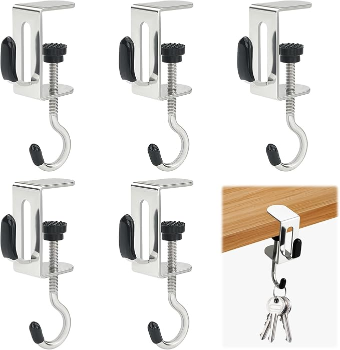 Desk Setup Shelf - Gantungan Tas untuk Meja, Penyangga Tas