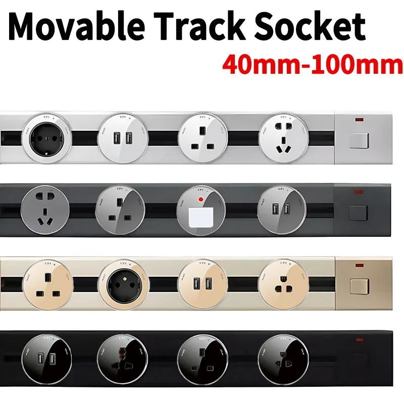 Power Strip Flat - Jalur daya peralatan rumah tangga adaptor