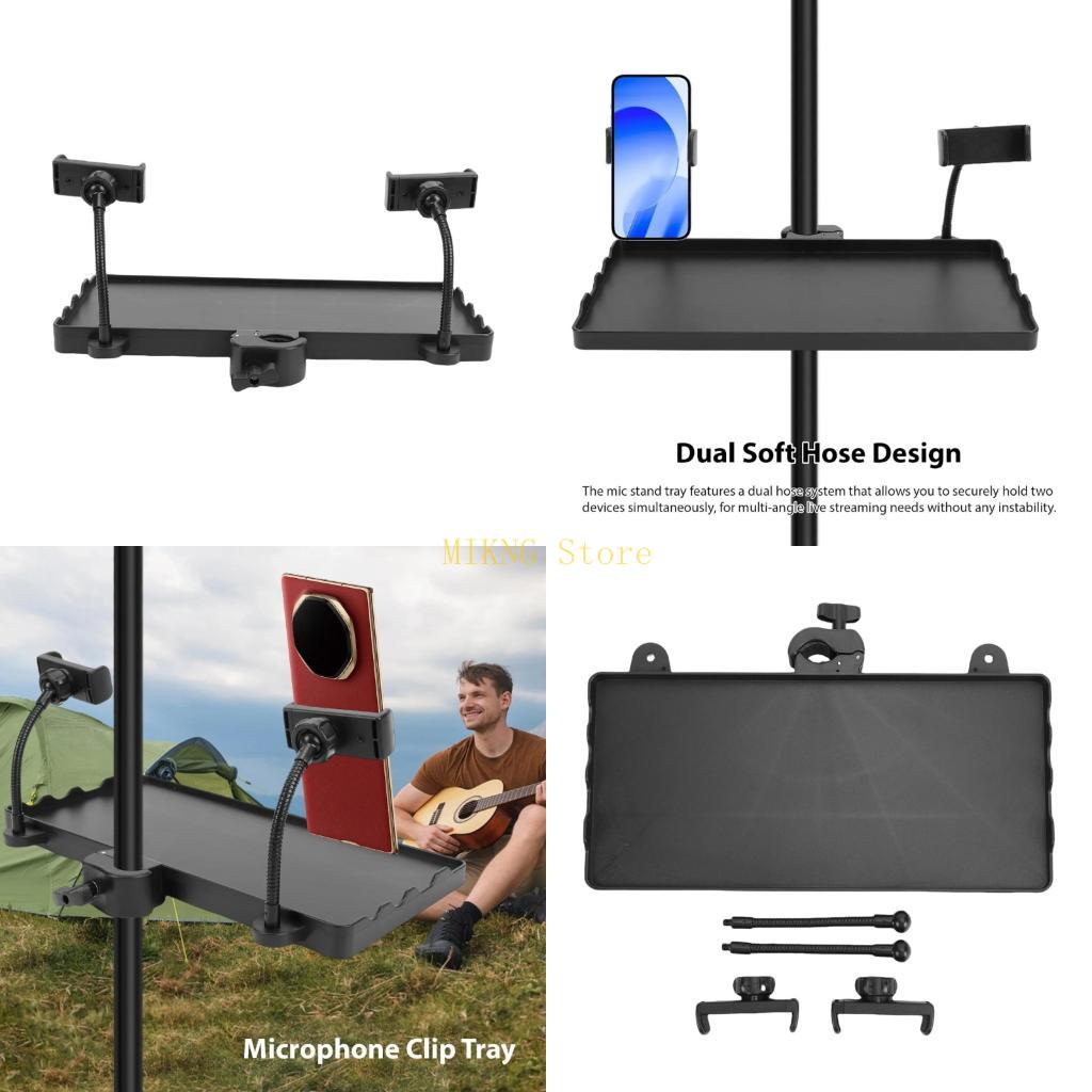 Desk Setup Best - Baki Klip Mikrofon Penyelenggara Pengaturan Telepon