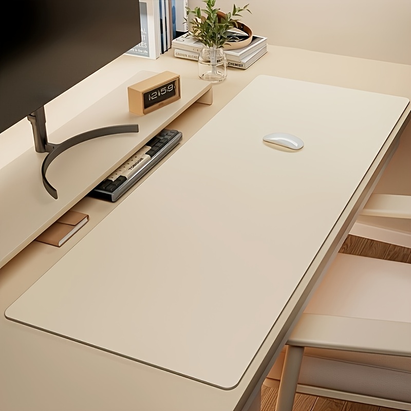 Desk Setup Carpet - 1 Buah Alas Mouse Kulit PU