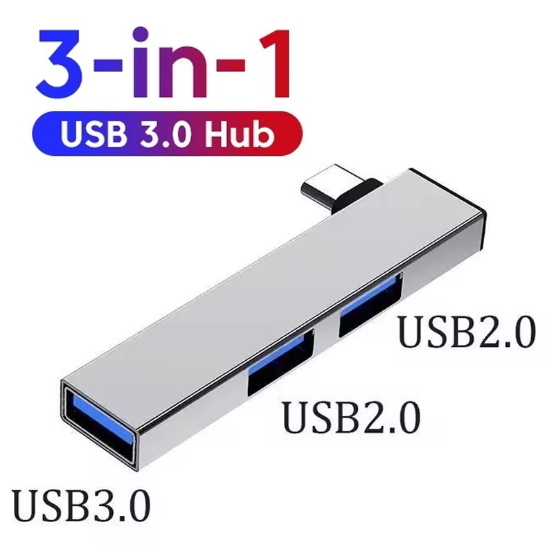 Desk Setup Usb Hub - 3 In 1 USB 3.0 HUB