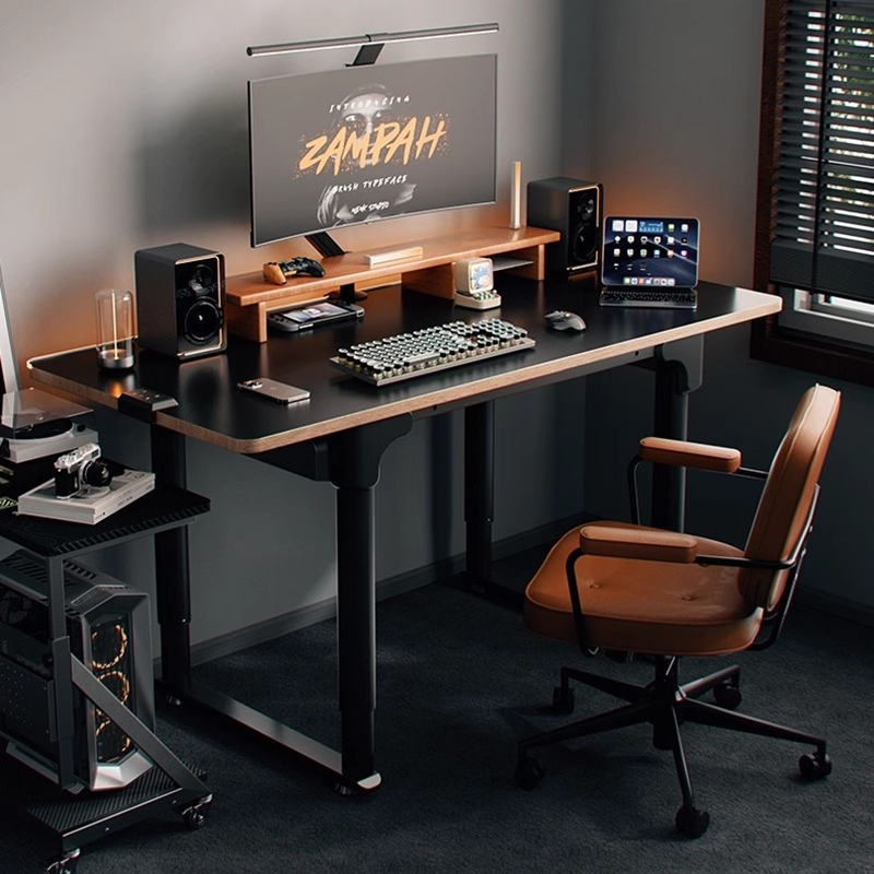 Desk Setup Oak - Meja Lipat Meja Komputer Gamer untuk