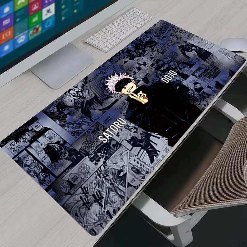 Desk Setup Carpet - Alas Mouse Keren Anime Jujitsu Kaisen