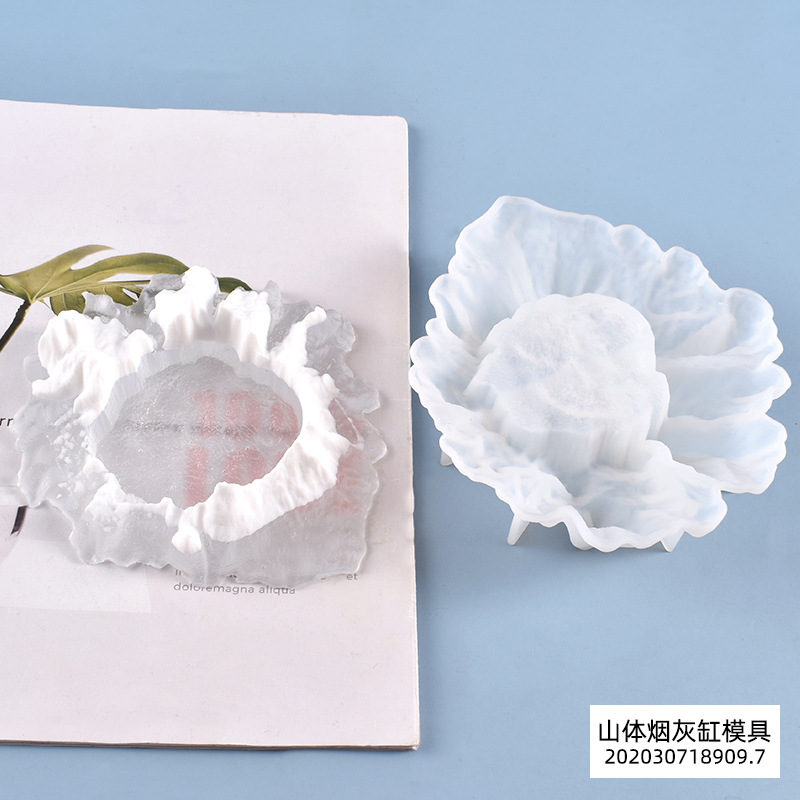 Desk Setup Nature - DIY Kristal Asbak Cetakan Buatan Tangan