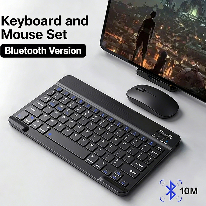 Desk Setup Ipad - Keyboard dan Mouse Bluetooth JP untuk