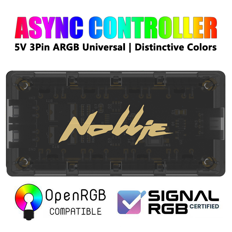 Desk Setup Usb Hub - Nollie SignalRGB OpenRGB Universal, pengendali asinkron