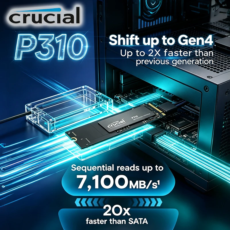 Samsung Ssd 980 Pro - Crucial P310 M.2 2280 PCIe Gen4