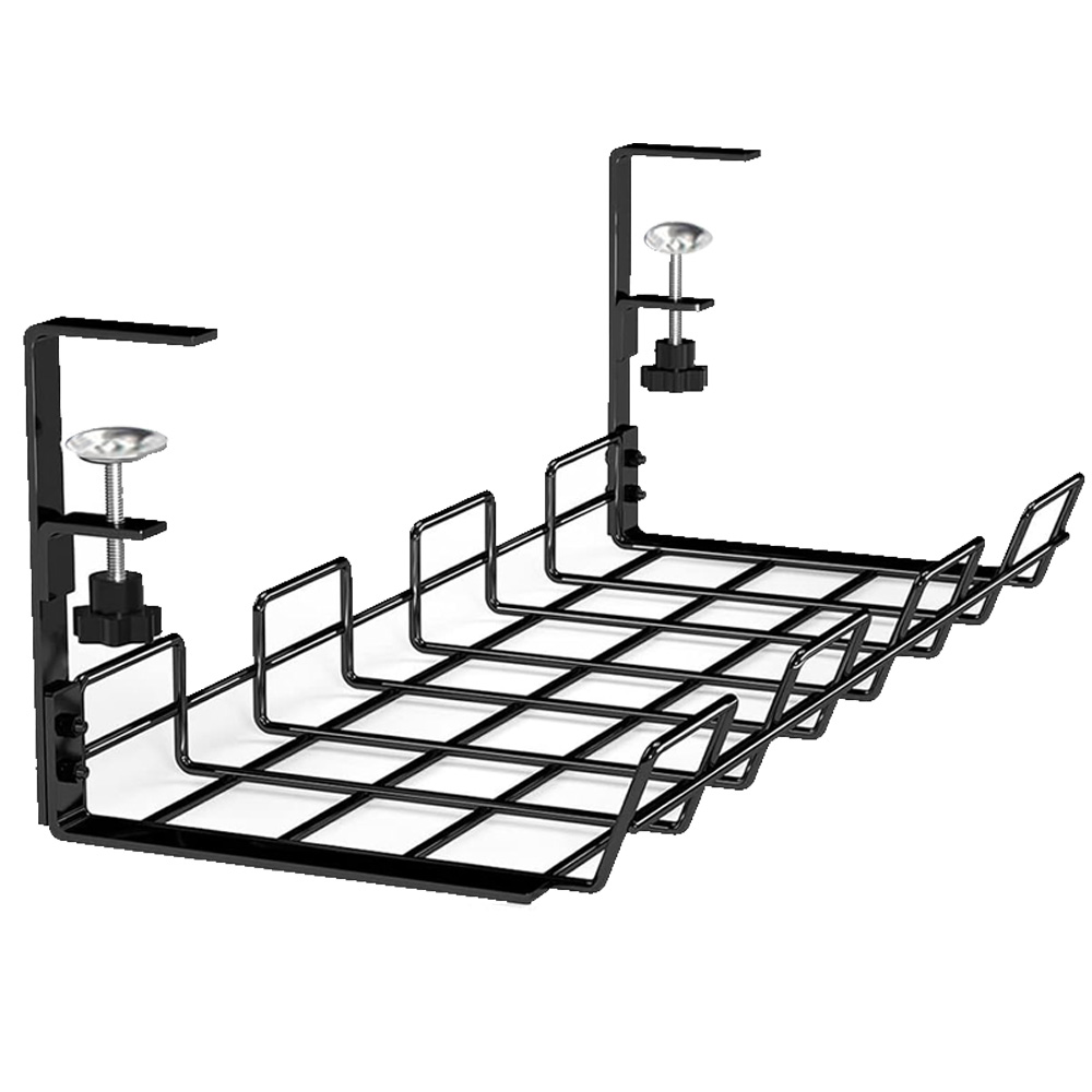 Desk Setup Shelf - Kotak Pengelola kabel di bawah meja,