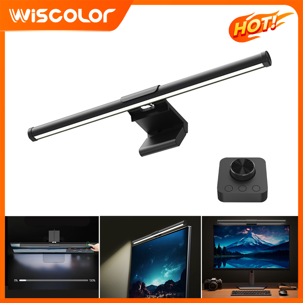 Desk Setup Tech - Lampu Monitor RGB Wifi Pintar, Lampu