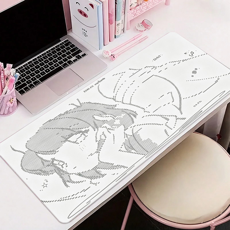 Desk Setup Carpet - 1 Buah Alas Mouse Kulit Anime