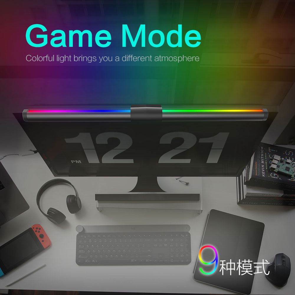 Lampu Meja Gantung LED Ramah M - Desk Setup Gaming And Work ulasan dan harga