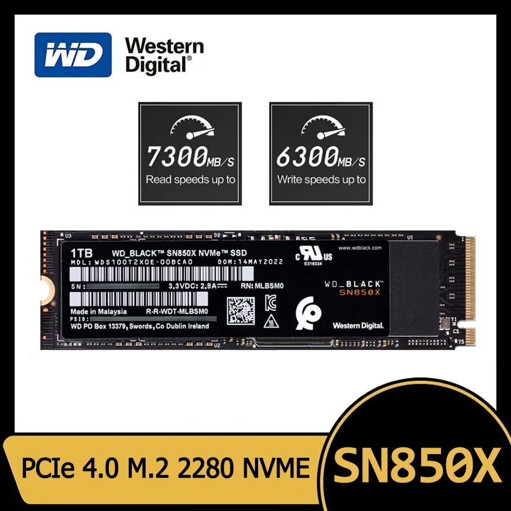 Western Digital WD SN850X SSD  - Samsung Ssd 980 Pro ulasan dan harga