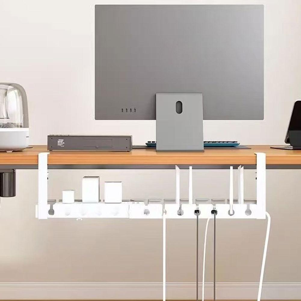 Rak Kabel Logam Multifungsi Ta - Desk Setup Shelf ulasan dan harga