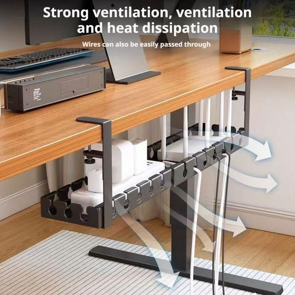 Rak Kabel Logam Multifungsi Ta - Desk Setup Shelf ulasan dan harga