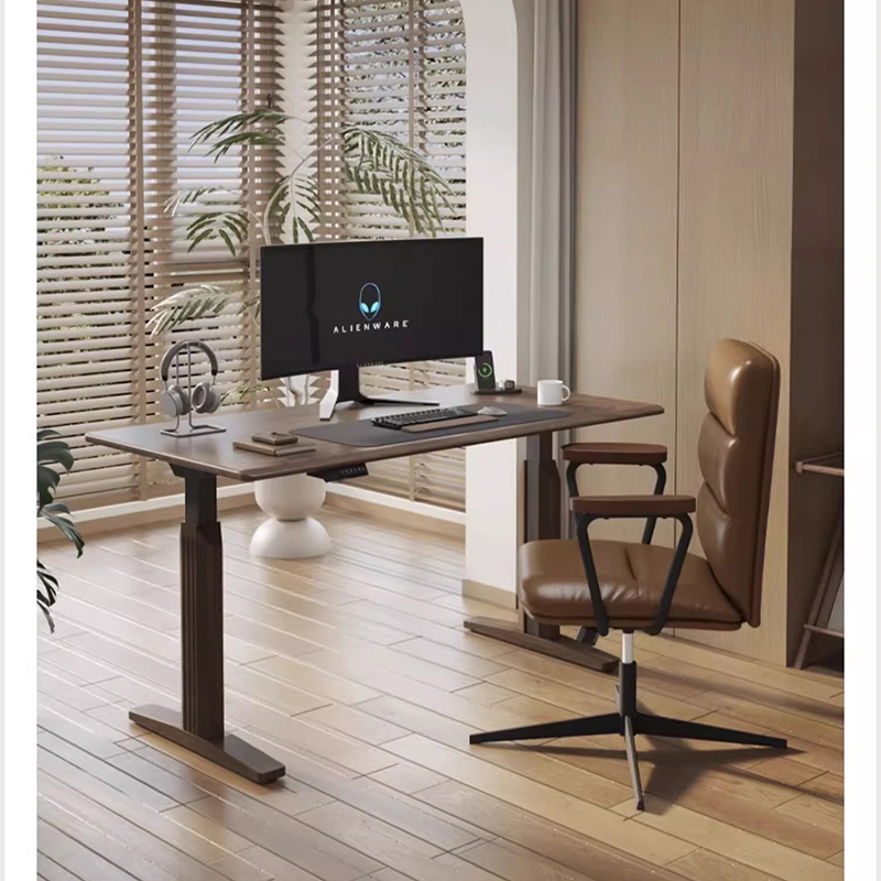 Meja Elektrik Dapat Disesuaika - Desk Setup Oak ulasan dan harga