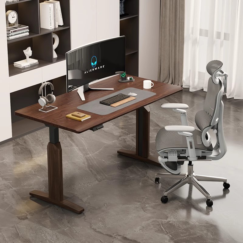 Meja Elektrik Dapat Disesuaika - Desk Setup Oak ulasan dan harga