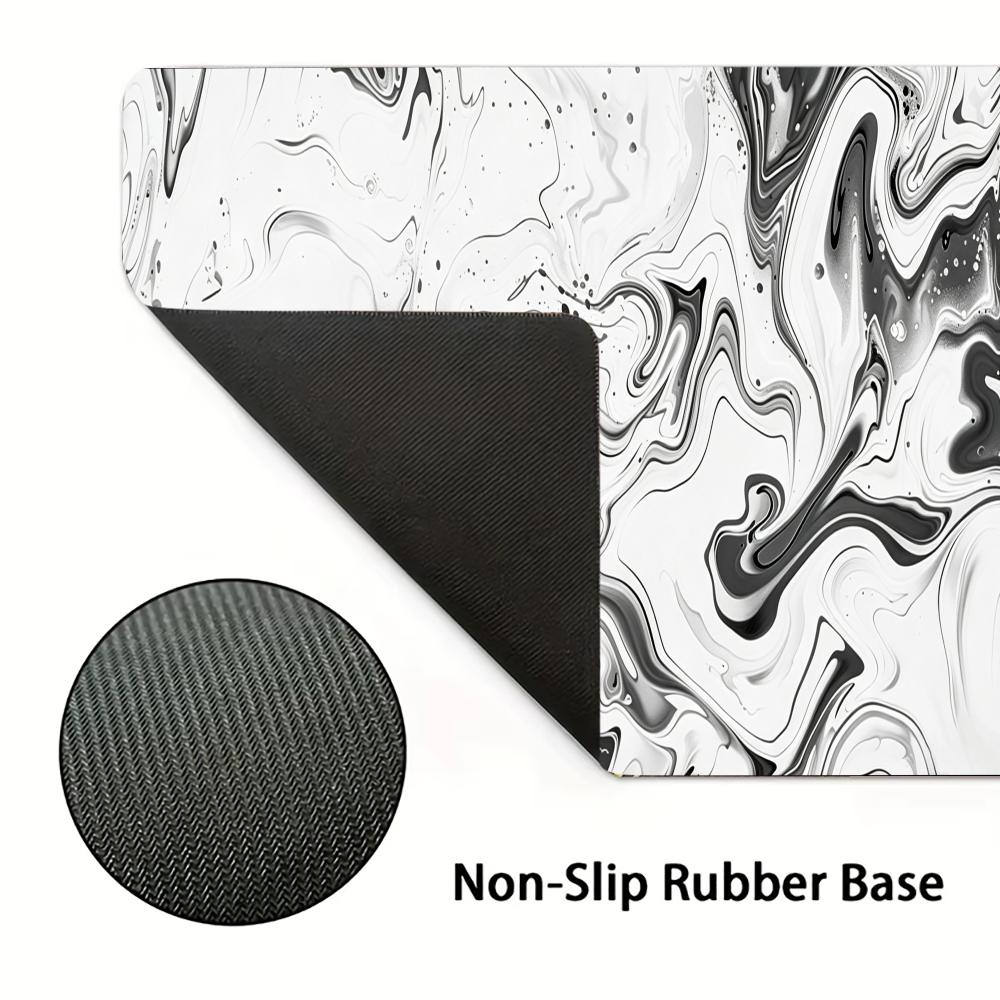 Alas Meja Karet Anti Selip Abs - Desk Setup Gaming And Work ulasan dan harga
