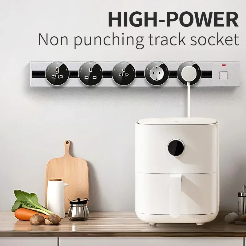 Jalur daya peralatan rumah tan - Power Strip Flat ulasan dan harga