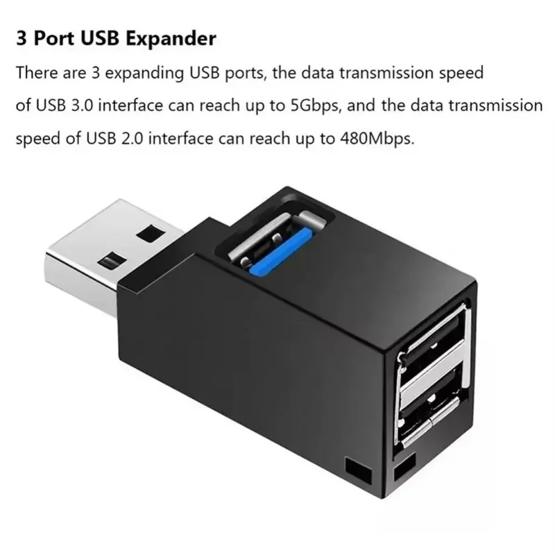 USB 3.0 2.0 Hub Splitter 3 Por - Desk Setup Usb Hub ulasan dan harga
