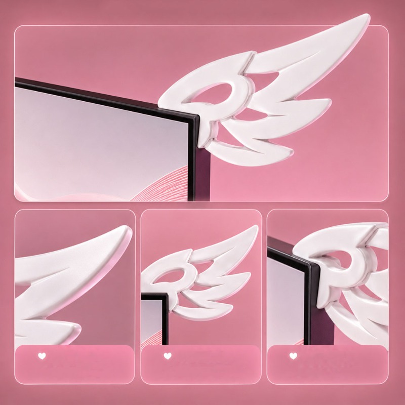 Dekorasi Sayap 3D Kawaii untuk - Desk Setup Tech ulasan dan harga