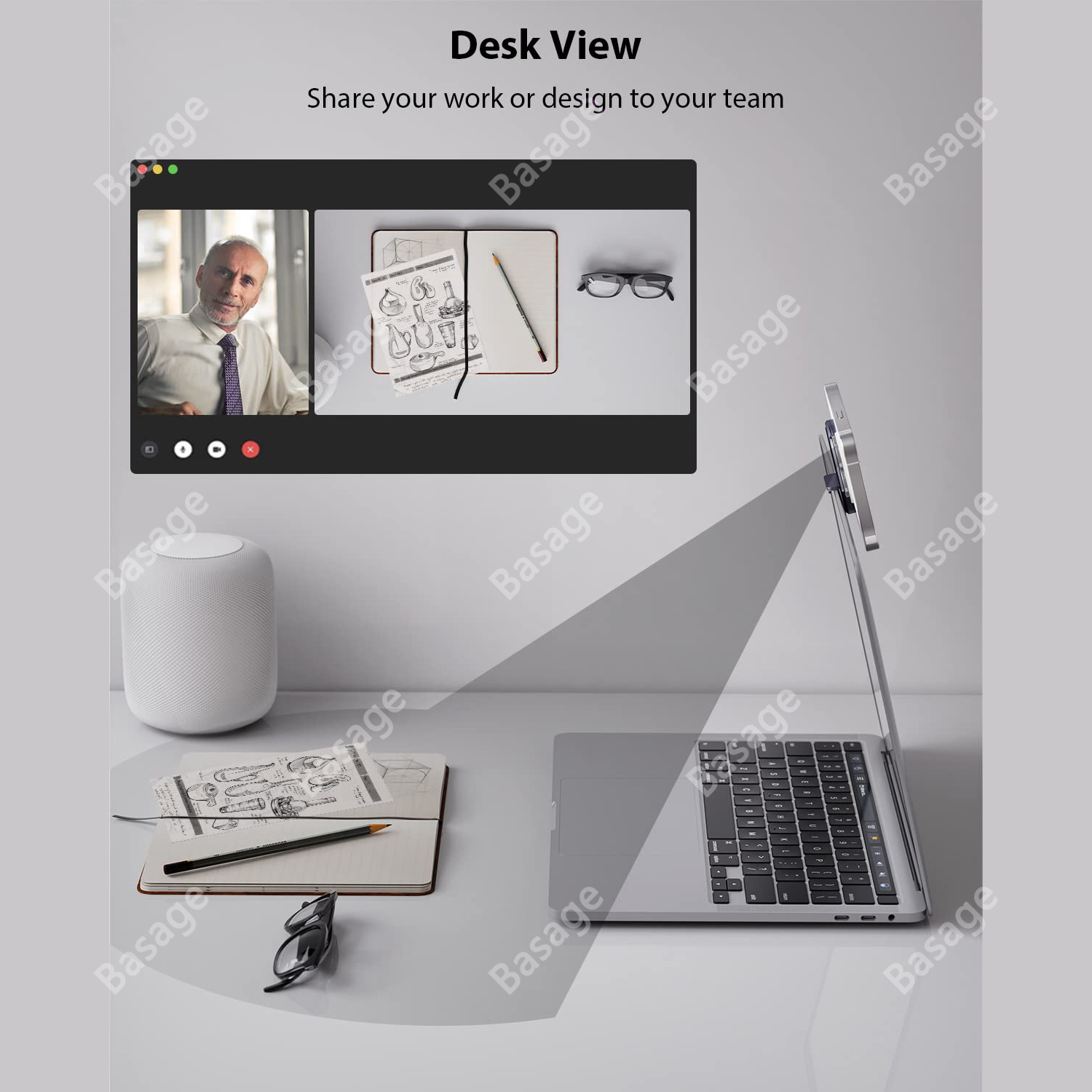 Dudukan kamera kontinuitas unt - Desk Setup Mac ulasan dan harga