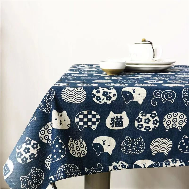Ins taplak meja katun Linen se - Desk Setup Wallpaper ulasan dan harga
