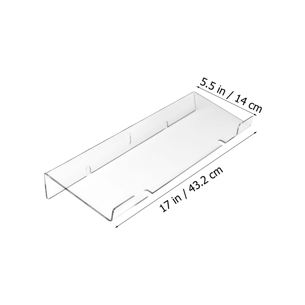 Penyangga Keyboard Akrilik, Du - Desk Setup Gaming And Work ulasan dan harga