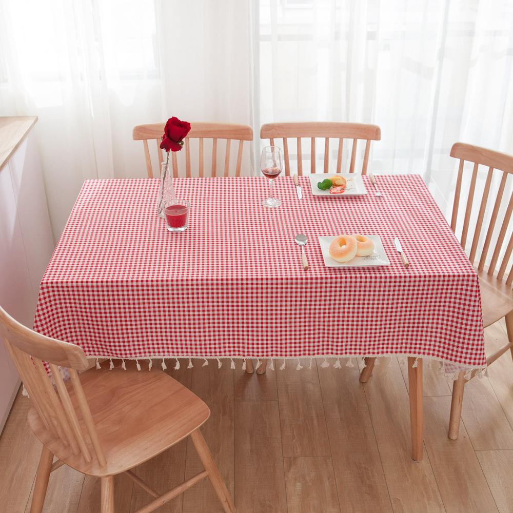 Taplak Meja Kotak-kotak Merah  - Desk Setup Wallpaper ulasan dan harga