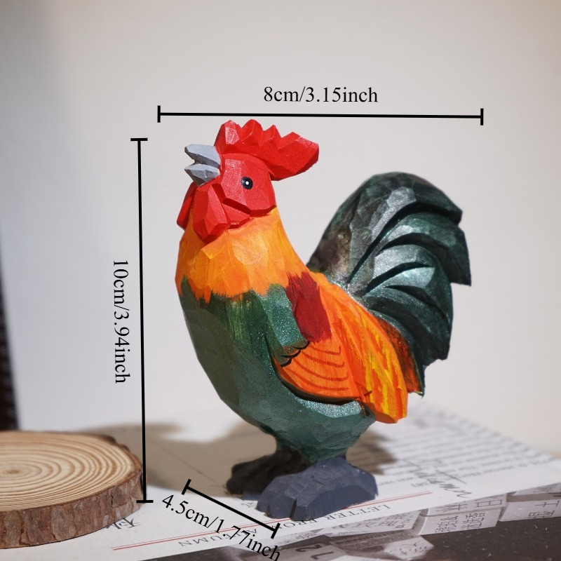 Patung Ayam dan Ayam Betina da - Desk Setup Nature ulasan dan harga