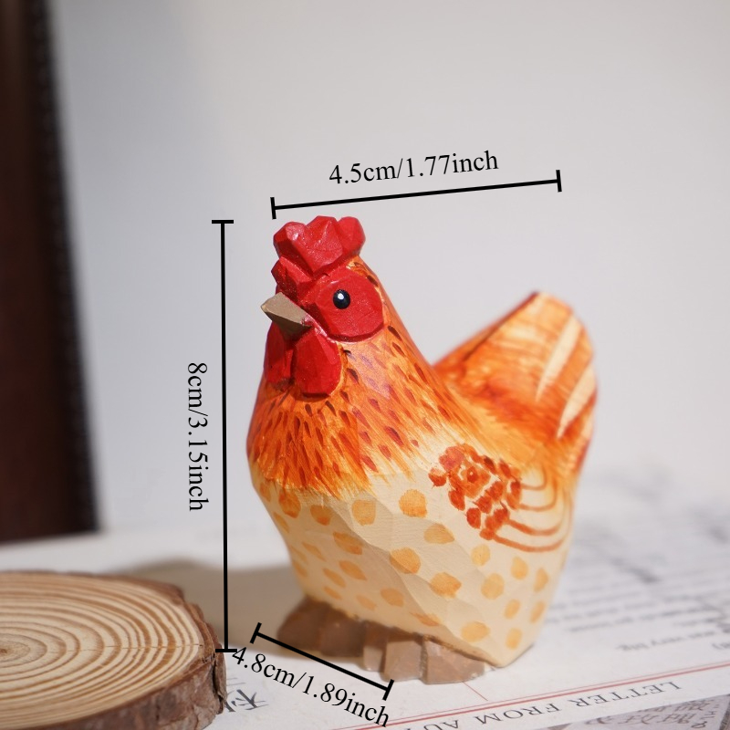Patung Ayam dan Ayam Betina da - Desk Setup Nature ulasan dan harga