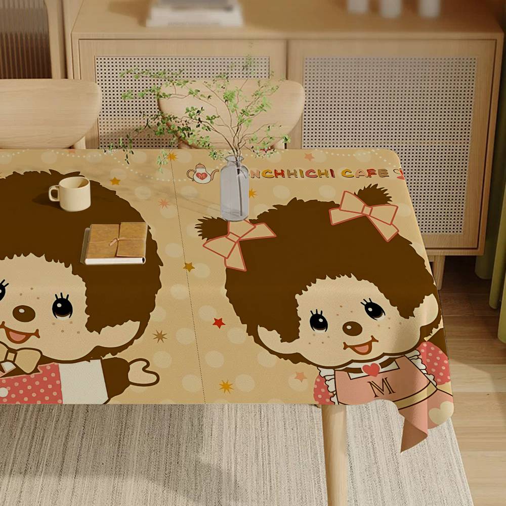 Taplak Meja Fashion M-Monchhic - Desk Setup Wallpaper ulasan dan harga