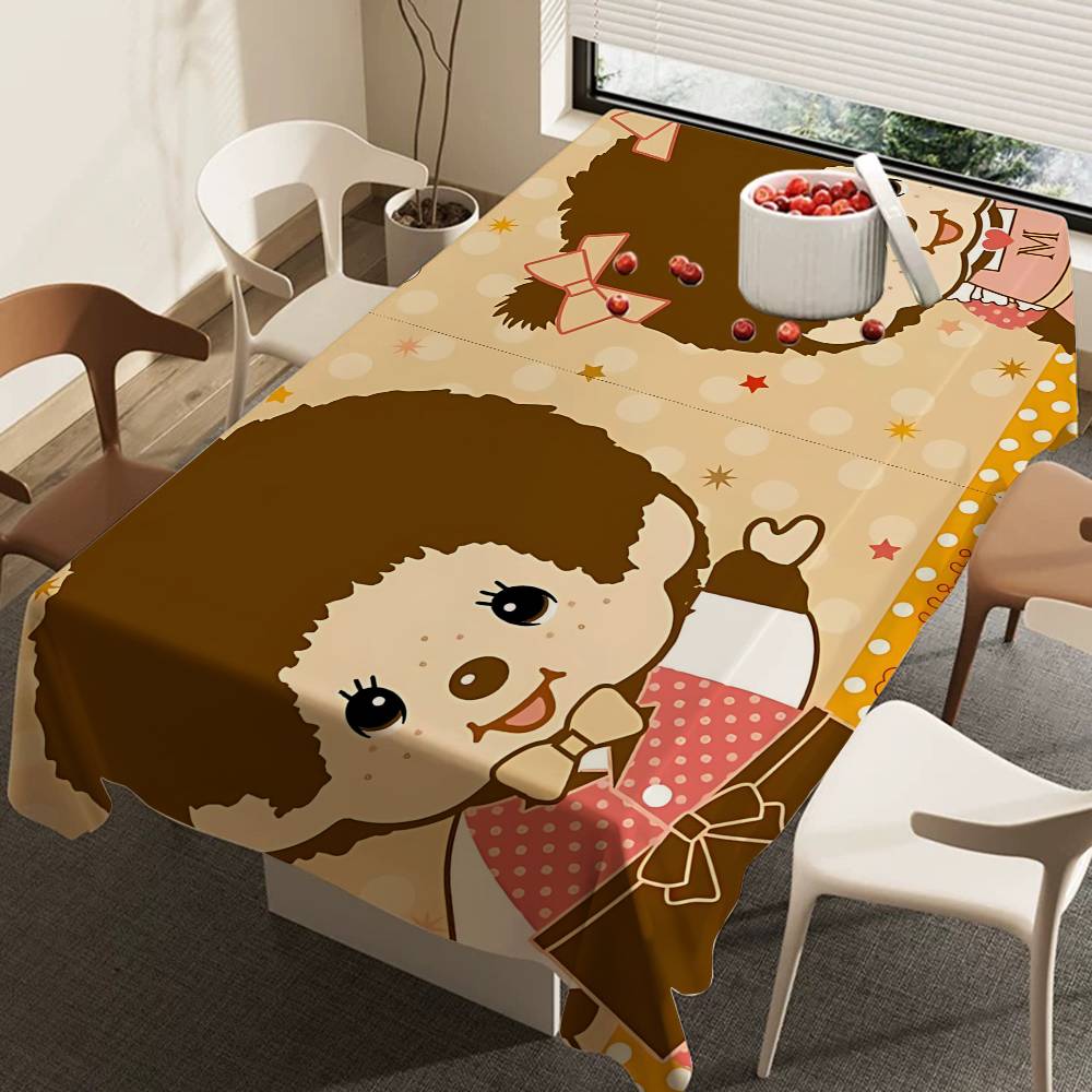 Taplak Meja Fashion M-Monchhic - Desk Setup Wallpaper ulasan dan harga
