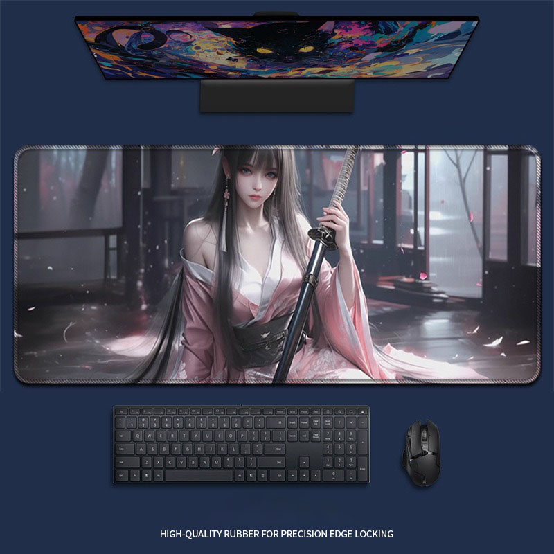Alas Mouse Anime Seksi Gadis M - Desk Setup Tech ulasan dan harga
