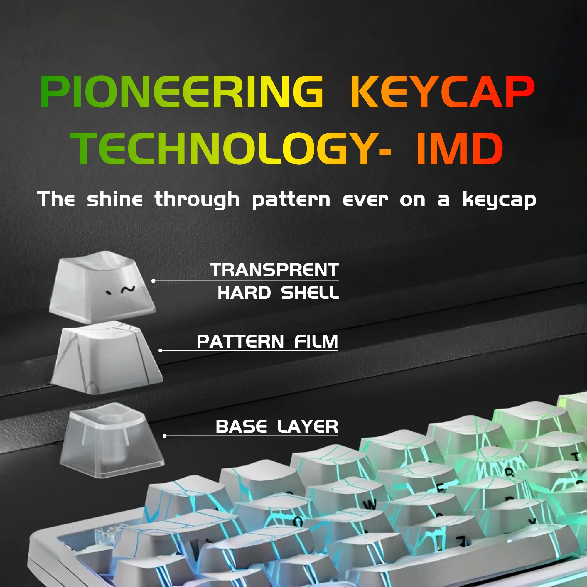 Keyboard Kompak Berkabel 87 To - Desk Setup Black And White ulasan dan harga