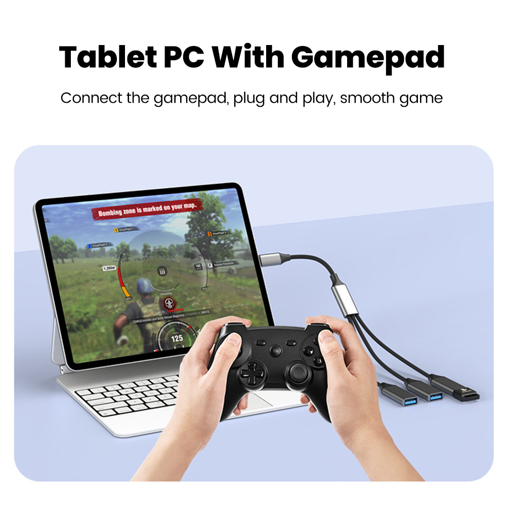Kabel Pemisah USB 3 In 1 USB A - Desk Setup Usb Hub ulasan dan harga
