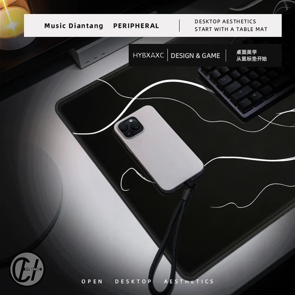 HYBXAXC Octopus Mouse Pad, Ala - Desk Setup Black And White ulasan dan harga