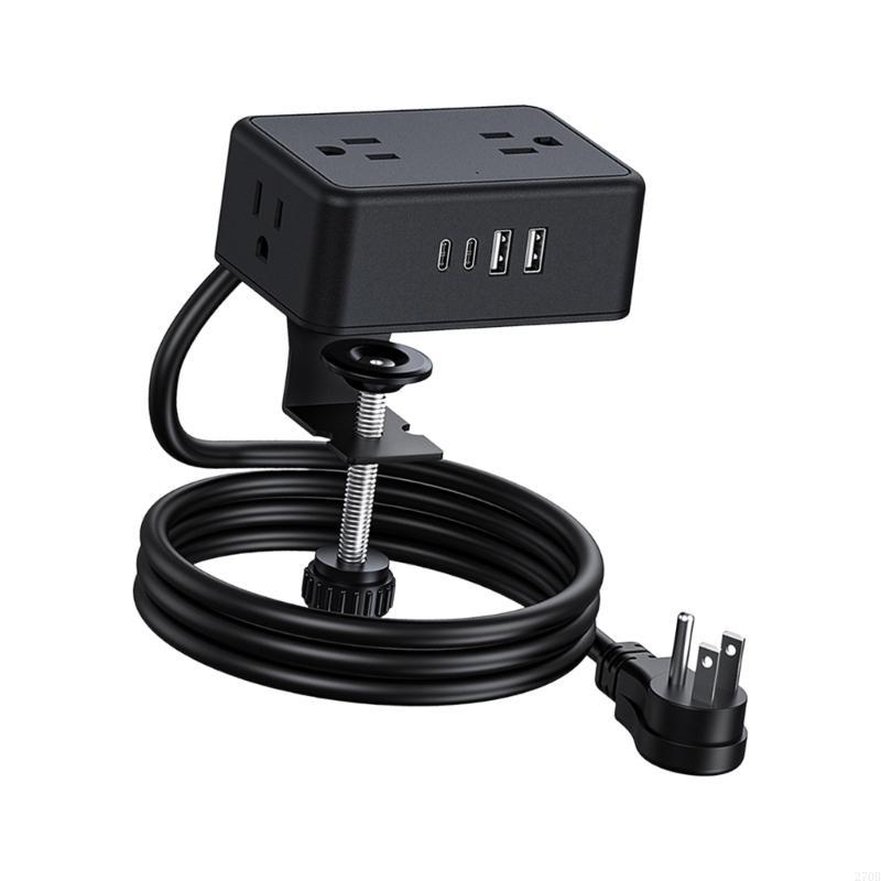 Strip Daya Dudukan Penjepit Am - Desk Setup Usb Hub ulasan dan harga