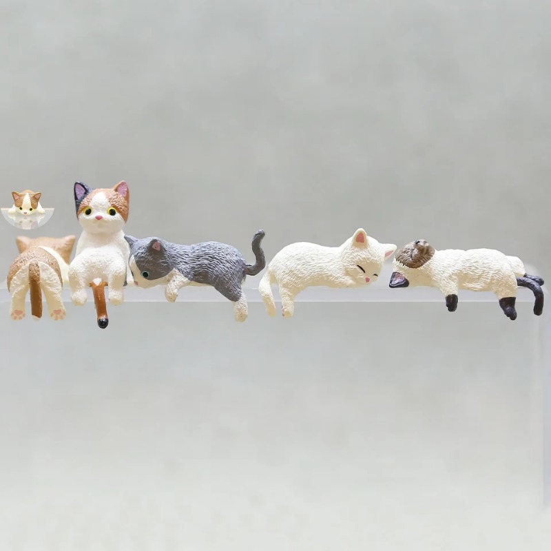 Dekorasi rumah PVC kucing kart - Desk Setup Nature ulasan dan harga