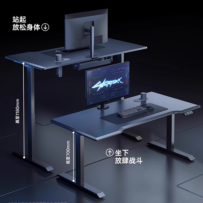 Meja Murah Meja Putih Lentur u - Desk Setup Oak ulasan dan harga