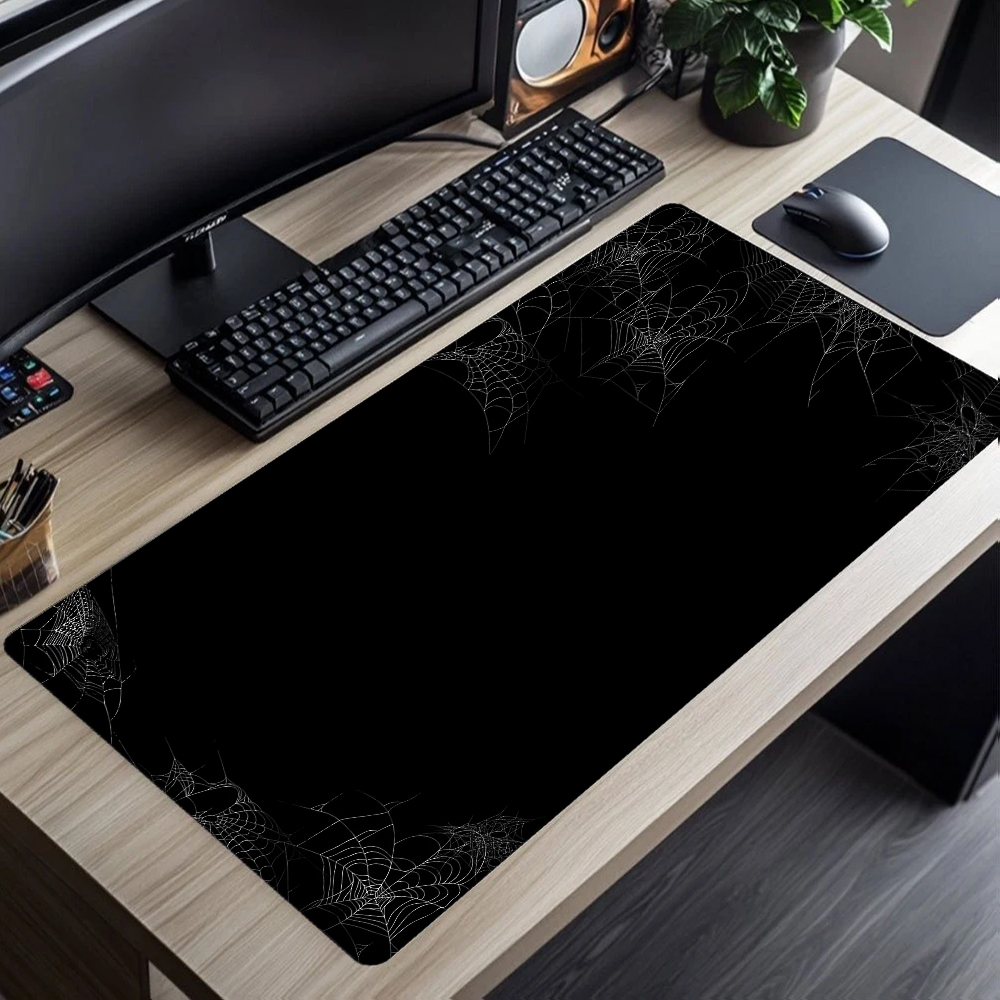 Alas Mouse Hitam Putih Abstrak - Desk Setup Black And White ulasan dan harga