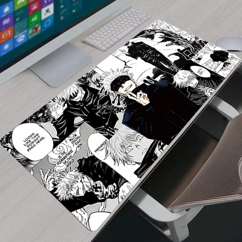 Alas Mouse Keren Anime Jujitsu - Desk Setup Carpet ulasan dan harga