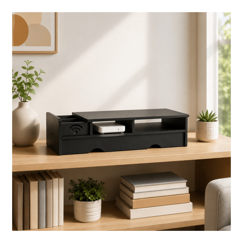 Kotak Penyimpanan Router WiFi  - Desk Setup Tech ulasan dan harga