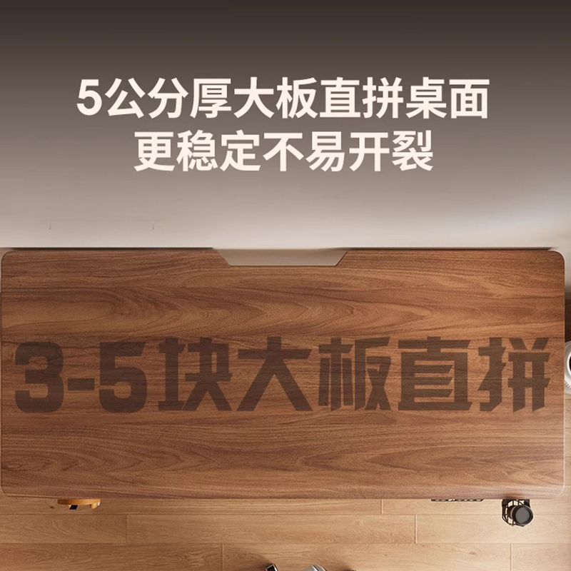 Meja Tinggi Dapat Disesuaikan  - Desk Setup Oak ulasan dan harga