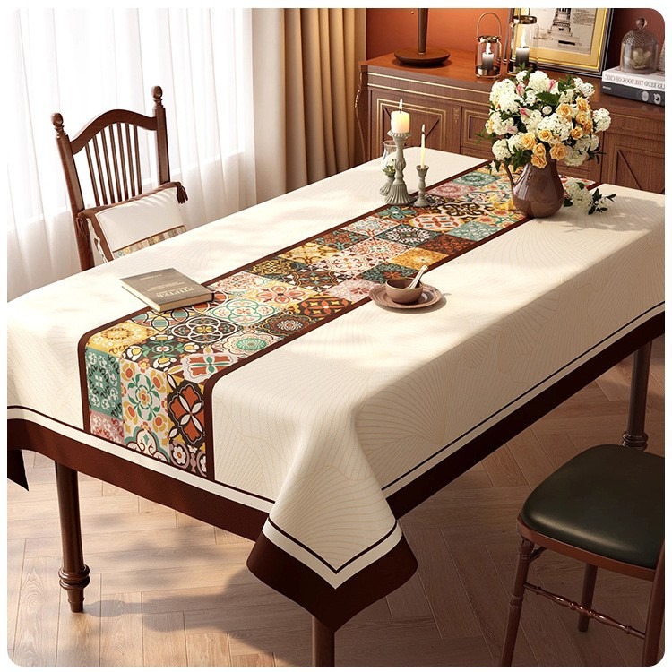 Taplak Meja Pola Mandala Bohem - Desk Setup Wallpaper ulasan dan harga