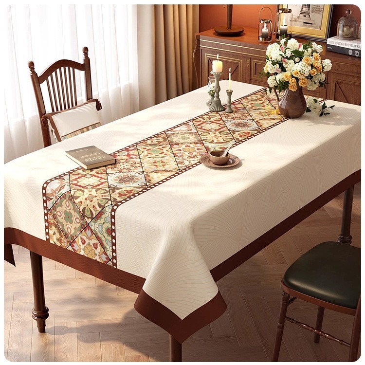 Taplak Meja Pola Mandala Bohem - Desk Setup Wallpaper ulasan dan harga