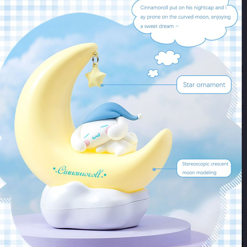 Cinnamoroll Moon Dream Lampu M - Desk Setup Shelf ulasan dan harga