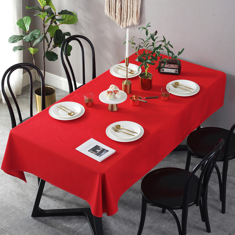 Taplak Meja Pernikahan Merah B - Desk Setup Wallpaper ulasan dan harga