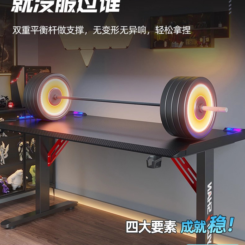 Meja Atas Angkat untuk Kompute - Desk Setup Oak ulasan dan harga