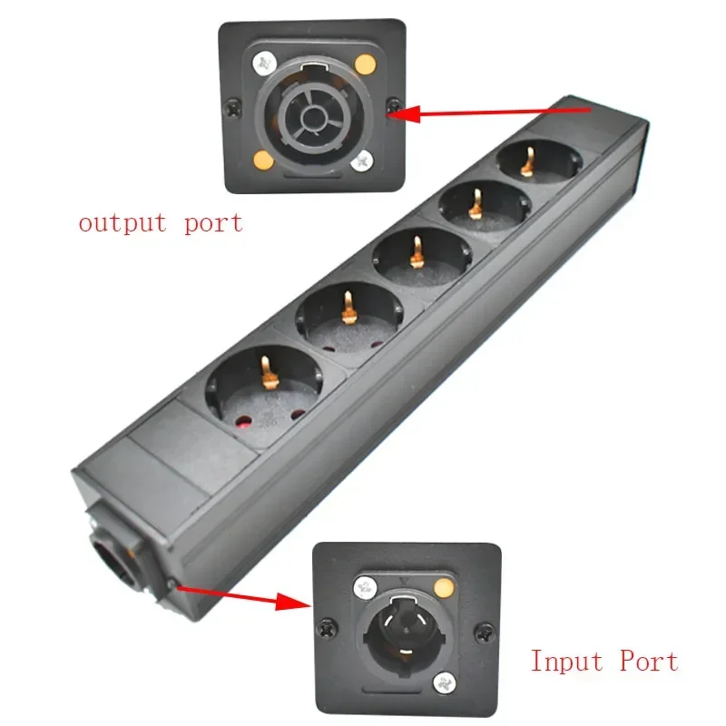 PDU strip daya 3P steker pener - Power Strip Flat ulasan dan harga