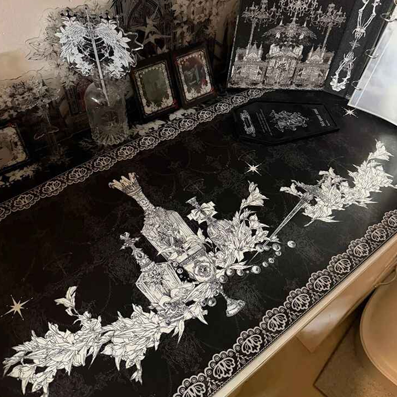 Divine Realm Gothic Building M - Desk Setup Carpet ulasan dan harga